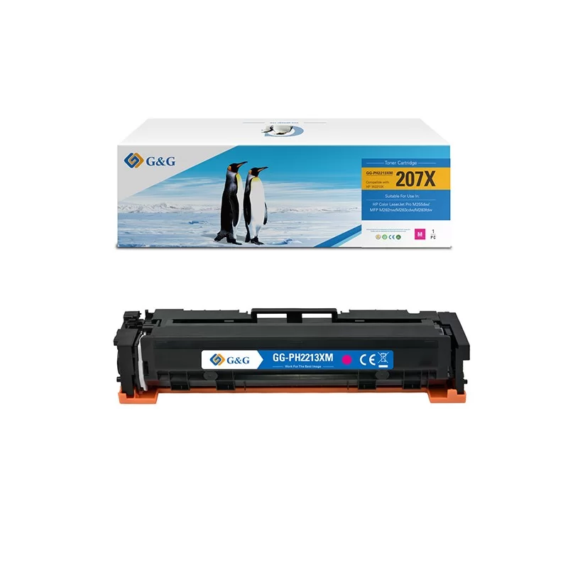 Toner Compatibile GG Magenta PER HP Color LaserJet Enterprise Flow M681z/ M681