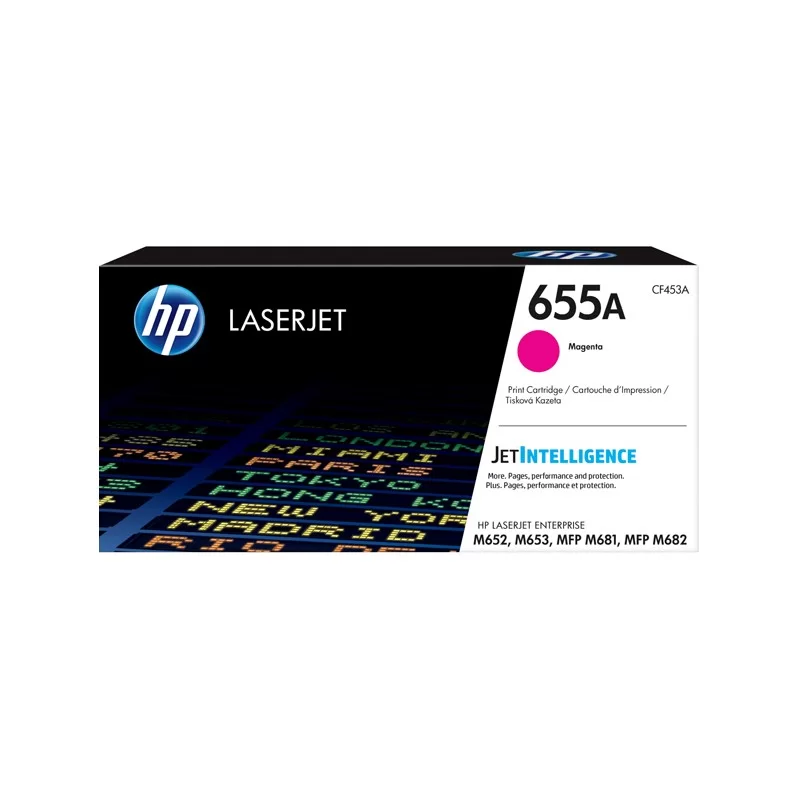 TONER MAGENTA HP 655A COLOR LASERJET ENTERPRISE SERIE M652-M653-M681-M683