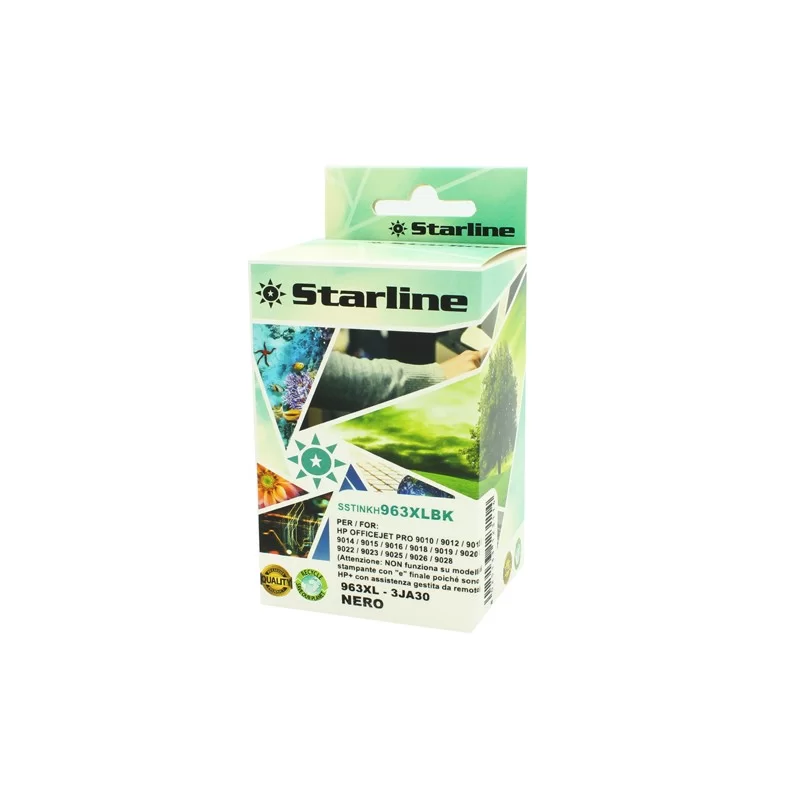 Cartuccia Ink Starline Nero HP 963 XL