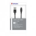 Verbatim Cavo MICRO B USB CABLE SYNC CHARGE 100CM NERO