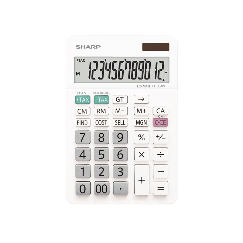 Calcolatrice da Tavolo 12 Cifre di Sharp