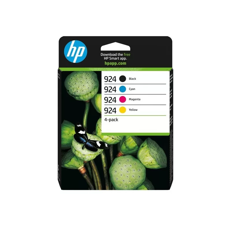 Hp Cartuccia Ink 924 CMYK - 4-Pack