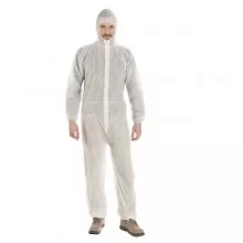 Tuta Coverall 40 PLP tg L bianco Worker