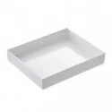 Vassoio Venezia in melamina GN 1/2 - 32,5x26,5x6cm bianco Leone