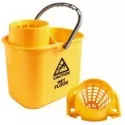 Secchio con strizzatore esterno Polar 15L giallo Perfetto