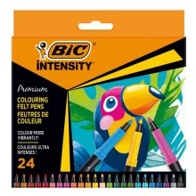 Astuccio 24 pennarelli Intensity Premium colori assortiti BIC®