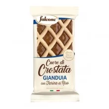 Cuor di crostata gianduia 60gr Falcone (Conf.44)