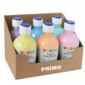 Box 6 tempera colori pastello 300ml colori assortiti PRIMO