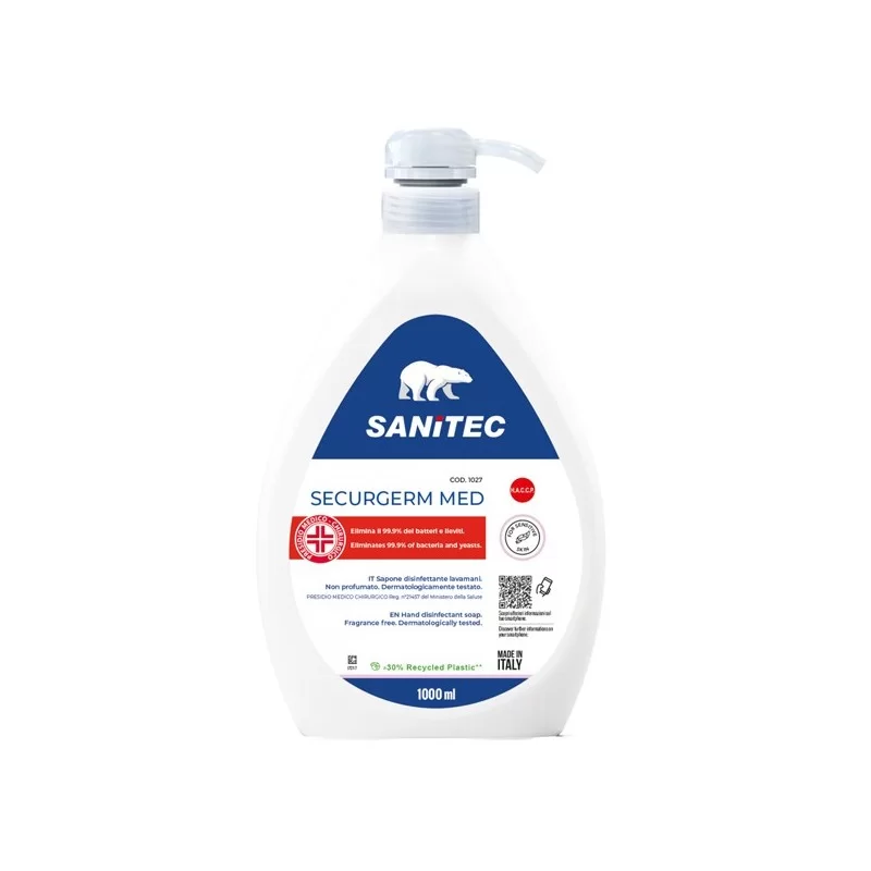 Sapone liquido Securgerm Med 1L Sanitec