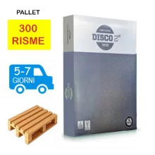 Bancale Carta per fotocopie A4 Disco 2 up 75 gr Burgo Distribuzione risma 500 fogli (Pallet 300 risme)