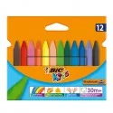 ASTUCCIO 12 PASTELLI KIDS PLASTIDECOR TRIANGLE BIC