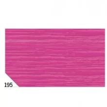 10RT CARTA CRESPA FUCSIA 195 (50X250CM) 48gr/m² Rex Sadoch