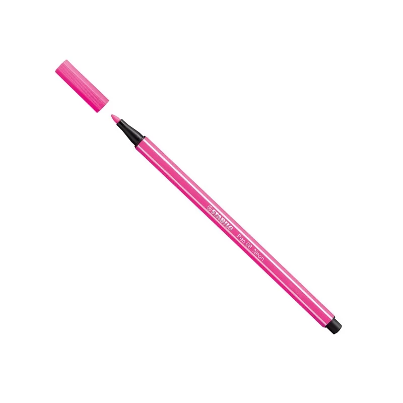 PENNARELLO STABILO PEN 68/056 ROSA FLUO (Conf.10)