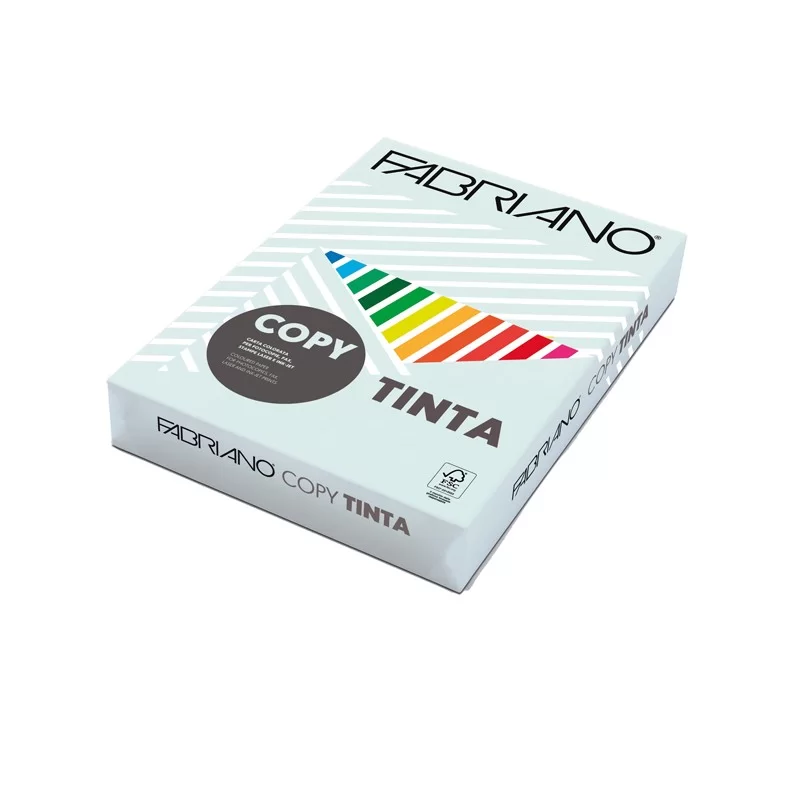 CARTA COPY TINTA A4 80GR 500FG COL.TENUE CELESTE CHIARO