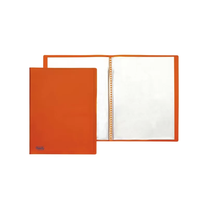 Portalistini SVILUPPO buccia 22x30cm in naturene 50 buste arancio FAVORIT