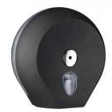 Dispenser carta igienica Midi Jumbo Ø23cm nero Soft Touch