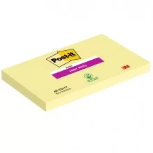 BLOCCO 90foglietti Post-it® SuperSticky Giallo Canary™ 76x127mm 655-12SS-CY (Conf.12)