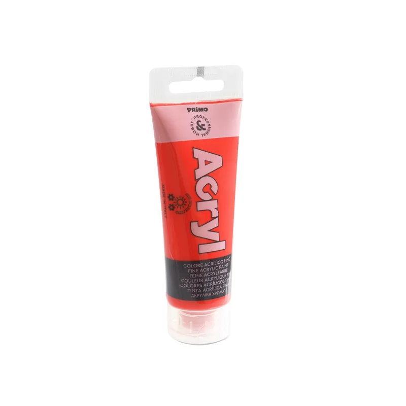 Colore Acryl fine tubo da 75ml vermiglio 300 Primo