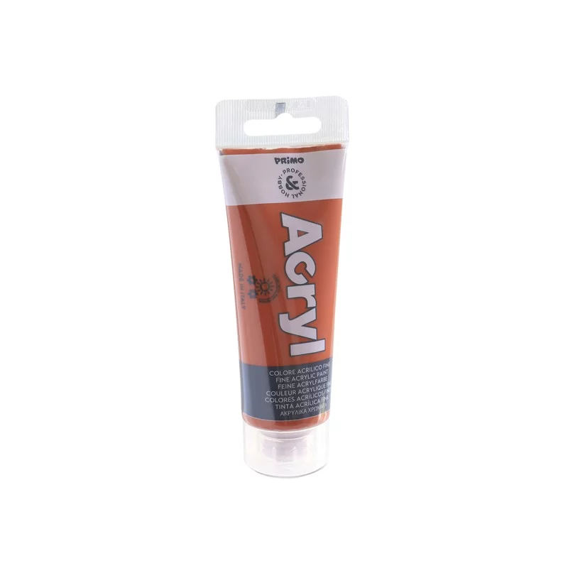 Colore Acryl fine tubo da 75ml siena bruciata 730 Primo