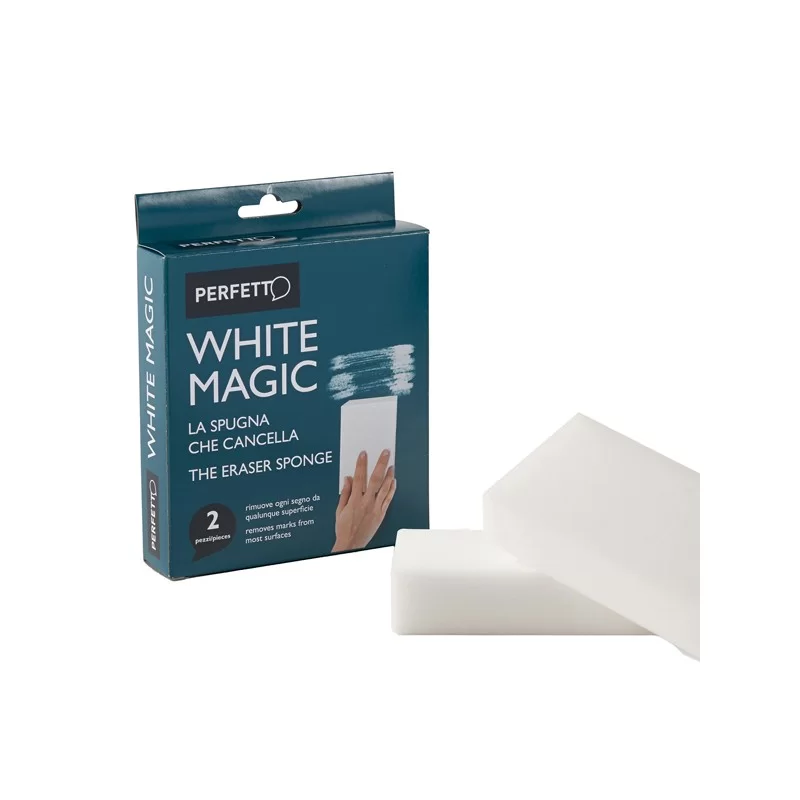 Blister 2 SPUGNE CANCELLA-MACCHIE Whitemagic PERFETTO