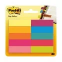 SEGNAPAGINA Post-it® 670-10AB-EU 500FG in 10COLORI INDEX 12,7x44mm in CARTA