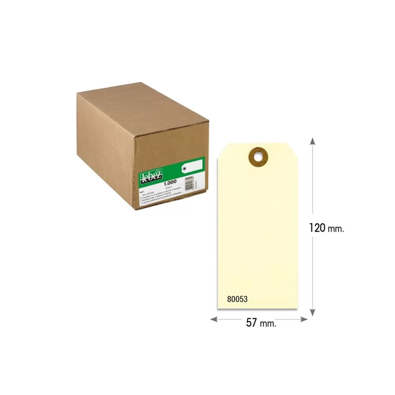 1000 ETICHETTE PER SPEDIZIONI 120x60mm 80053 LEBEZ