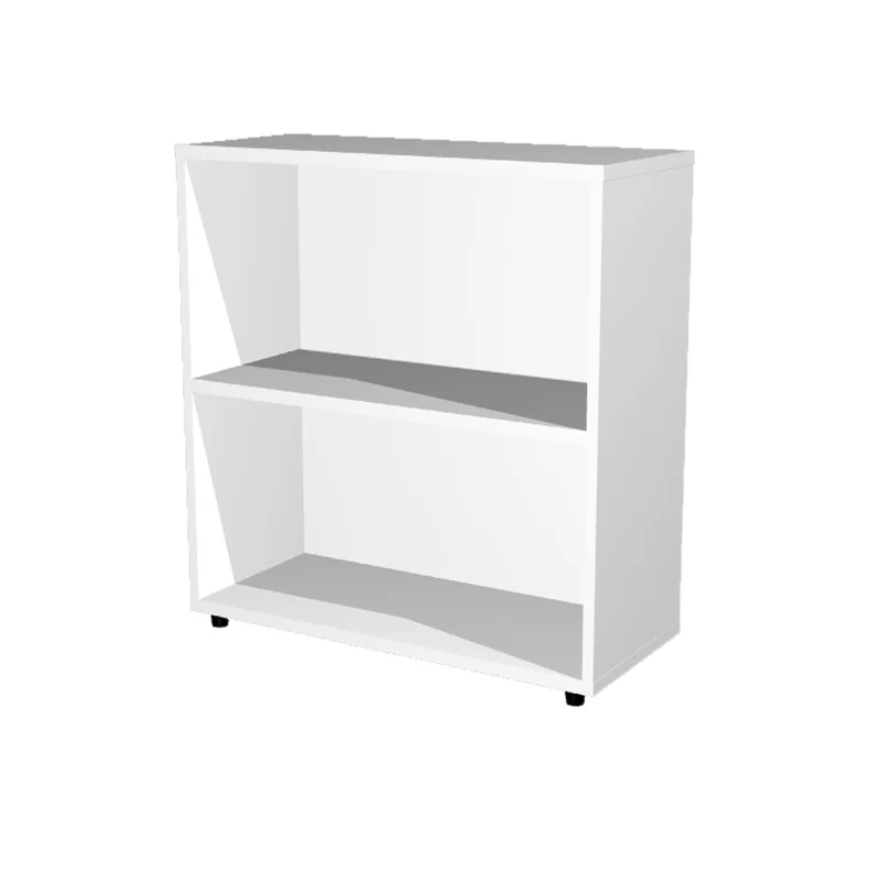 LIBRERIA BASSA A GIORNO 76x32cm - H81,5cm BIANCO