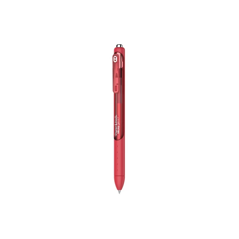 Penna sfera scatto INKJOY GEL 0,7mm rosso PAPERMATE (Conf.12)