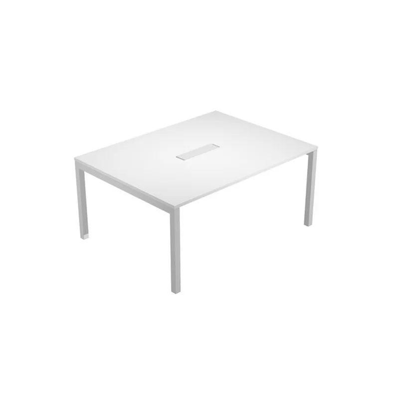 TAVOLO RIUNIONI 6 Posti 160X120xH74,4cm BIANCO - AGORA'