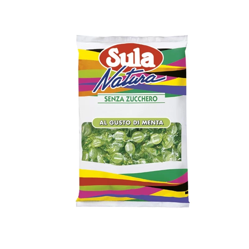 Caramelle Sula gusto menta busta 1kg