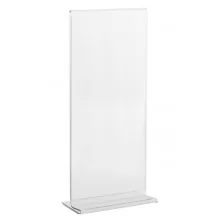 Display con base a T 1/3 A4 -10x21cm Lebez