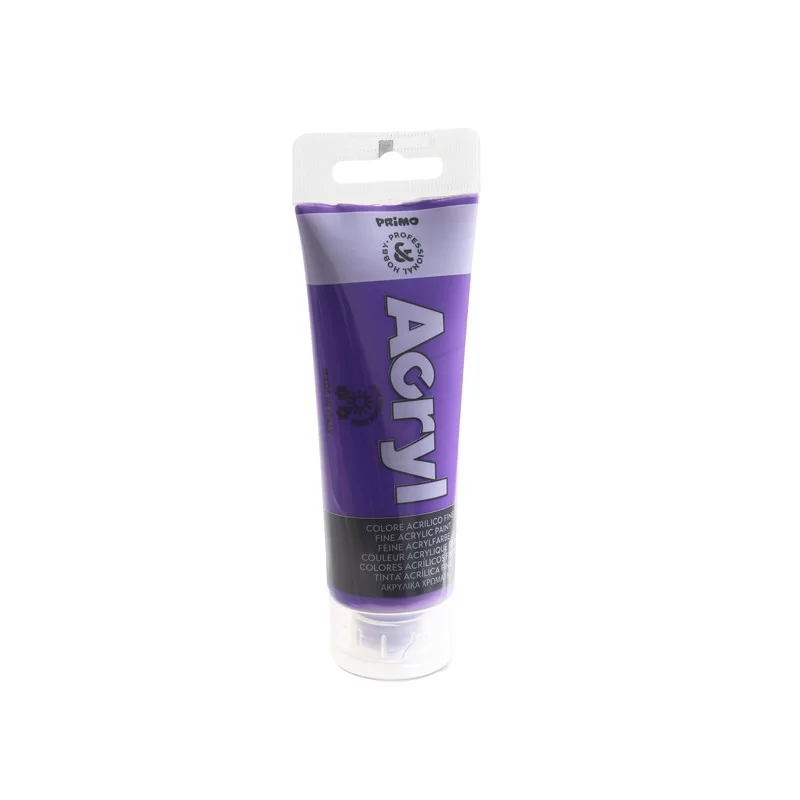 Colore Acryl fine tubo da 75ml viola 400 Primo