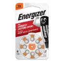 Blister 8 pile per apparecchi acustici 13 Zinc Air Energizer