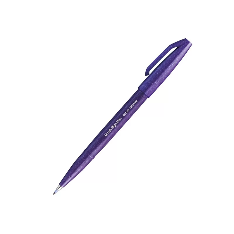 Sign Pen Brush viola Pentel