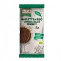 Gallette di riso con cioccolato fondente 100gr Fior di Loto -stagionale (Conf.12)