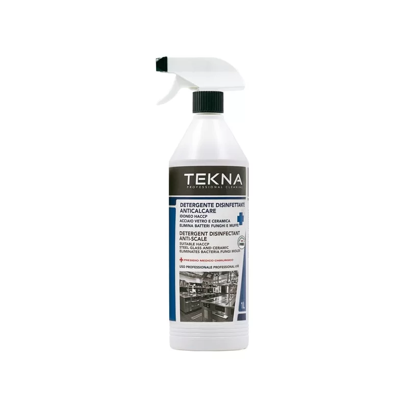 Detergente disinfettante anticalcare senza profumo 1lt Tekna