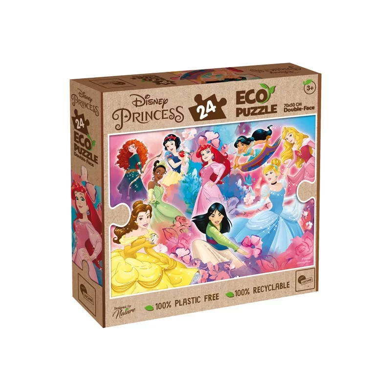 Puzzle maxi eco 24pz "Disney Princess" Lisciani