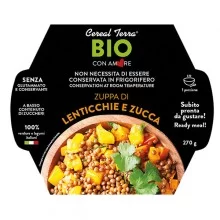 Zuppa lenticchie e zucca in confezione da 300gr - Cereal Terra (Conf.6)