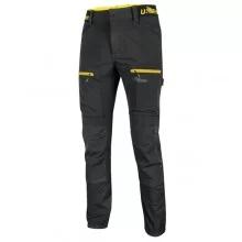 Pantalone Horizon Tg. XXL nero-giallo U-power