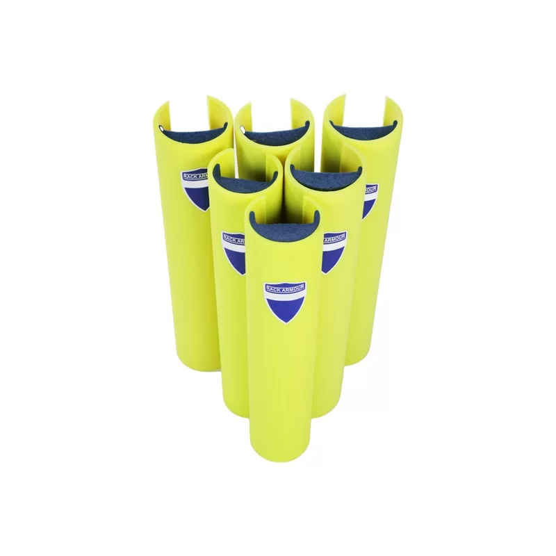 Protezioni per scaffalature Rack ArmourH 60 cm - giallo fluo XL - 111-120mm